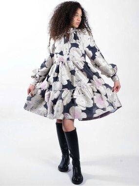 NEW Stine Goya floral jacquard Jasmine mini dress